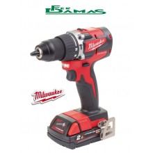 TRAPANO AVVITATORE BRUSHLESS 18V M18 FUEL MOD.M18 CBLDD-202 + 3° BATTERIA OMAGGIO